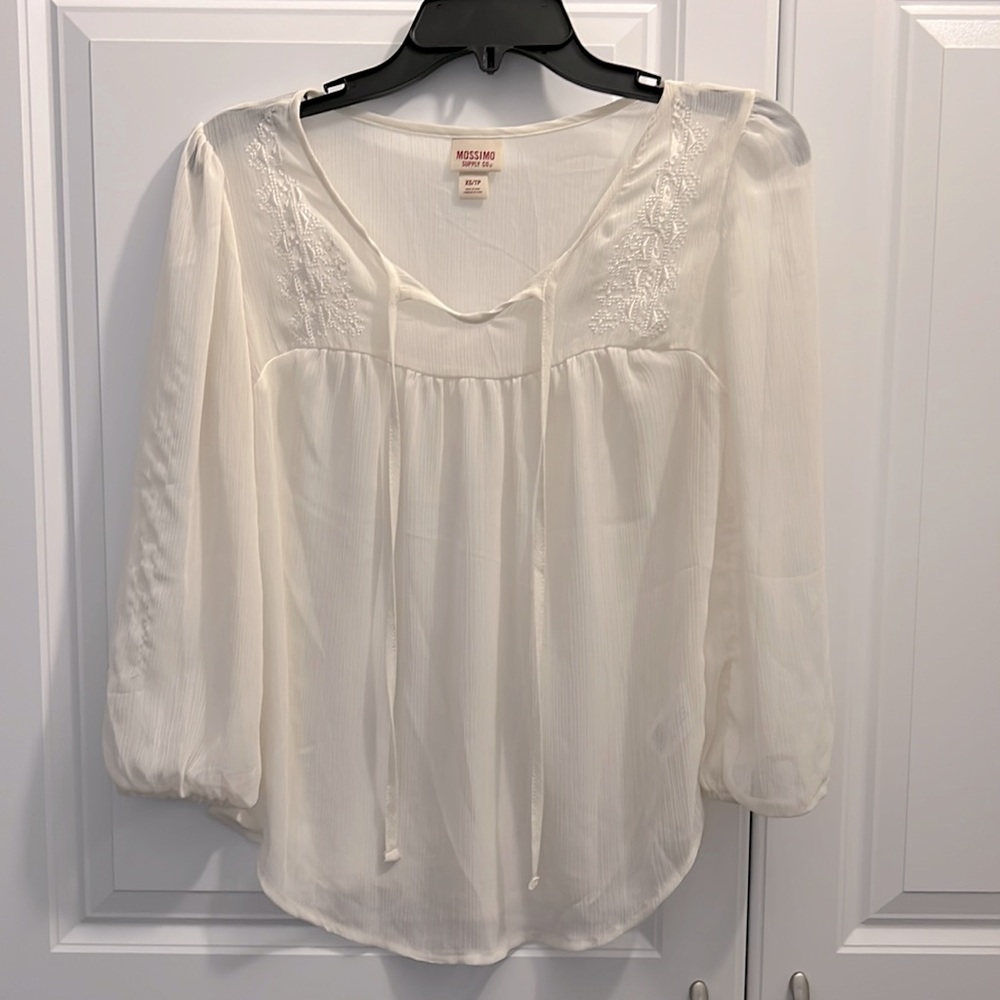 Sheer blouse